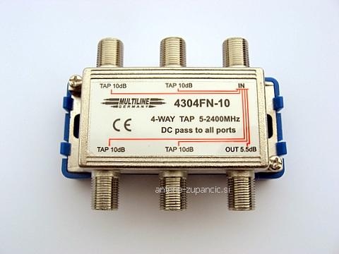 4-vejni odcepnik 4304FN-10