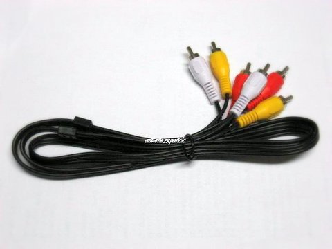 Kabel RCA 3 chinch/ 3 chinch