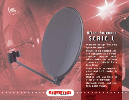SAT antena 100 cm Gibertini